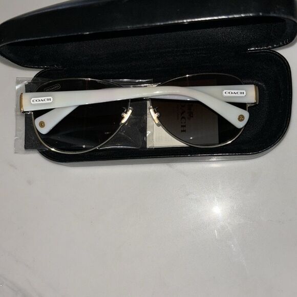 COACH KRISTINA HC7003 Aviator SUNGLASSES - Picture 2 of 5